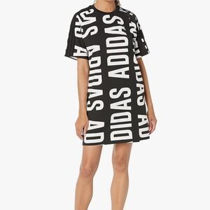 adidas womens Oversized All Over Print Dress